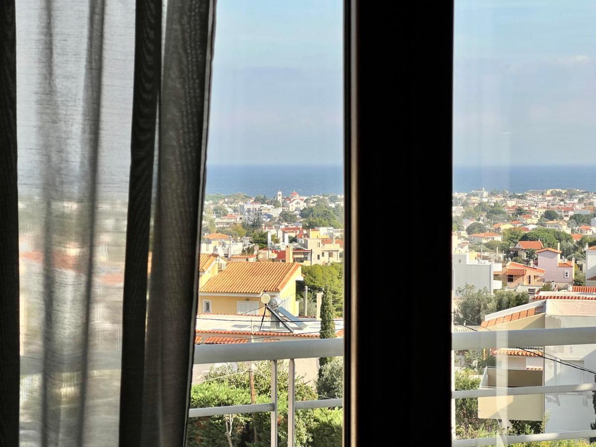 Néa Mákri Sunrise Studio With Unhindered View To The Sea. מראה חיצוני תמונה