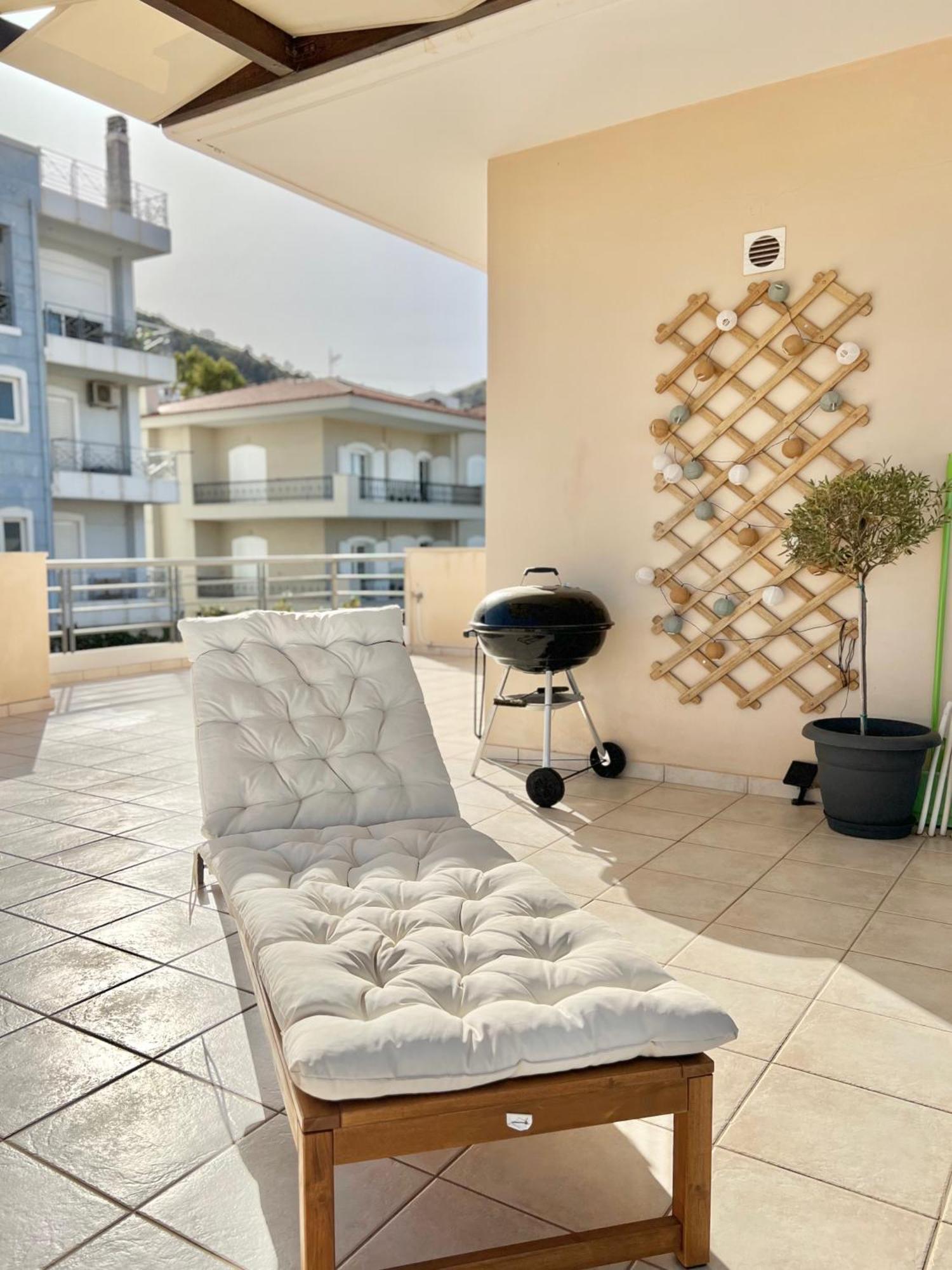 Néa Mákri Sunrise Studio With Unhindered View To The Sea. מראה חיצוני תמונה